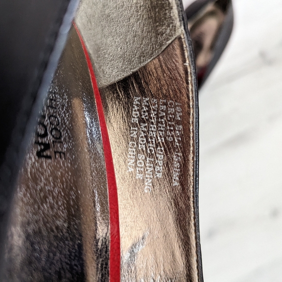 Kenneth Cole Leather Kitten Heel size 9 - Picture 4 of 4